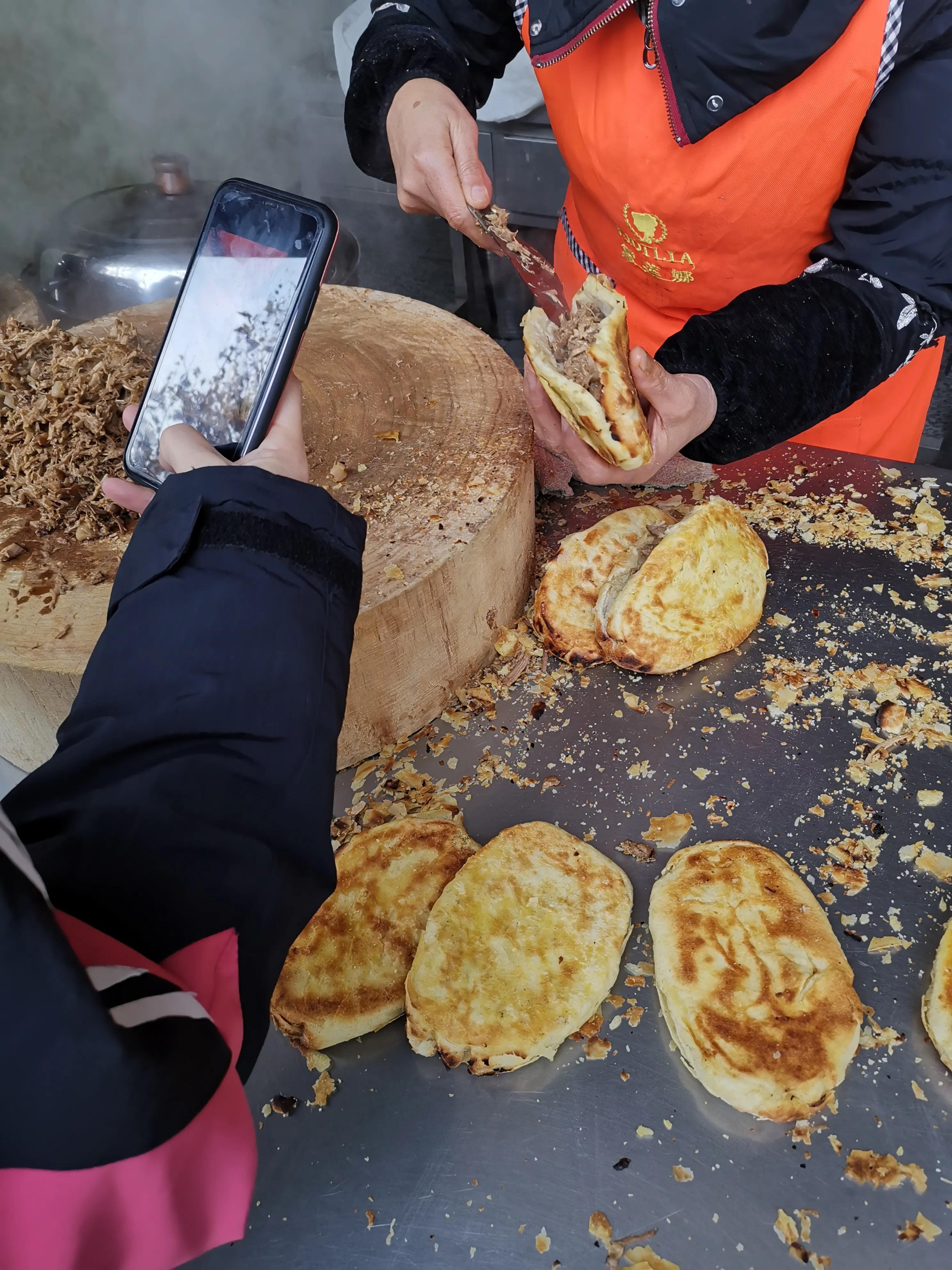 肉夹饼文化盛宴，美味与历史的交融之旅